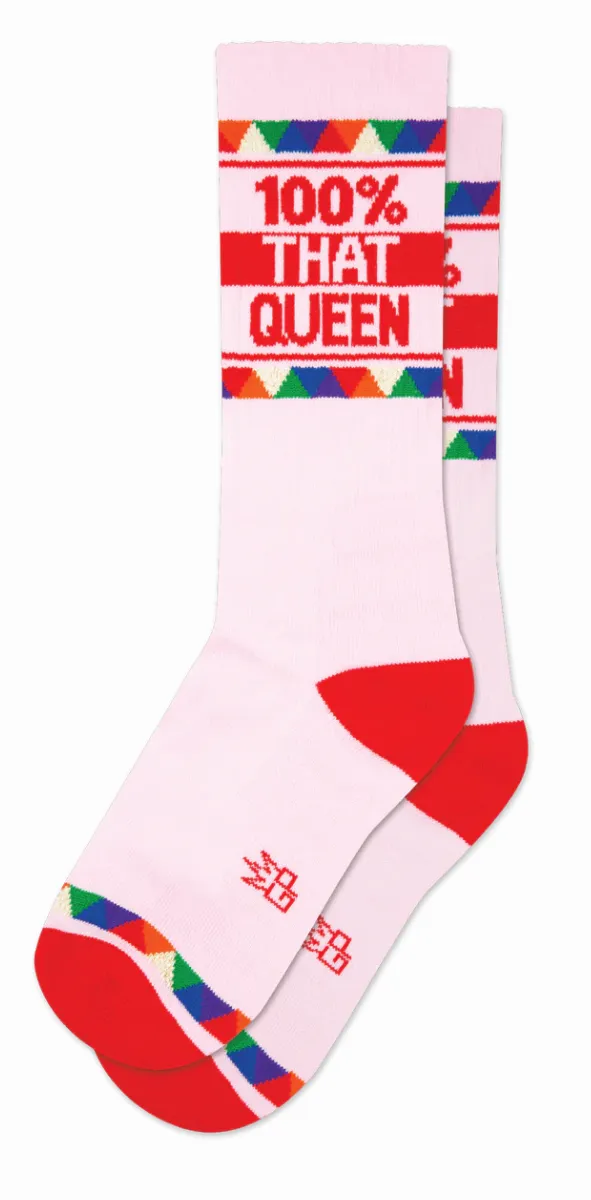 100% That Queen Crew Sock