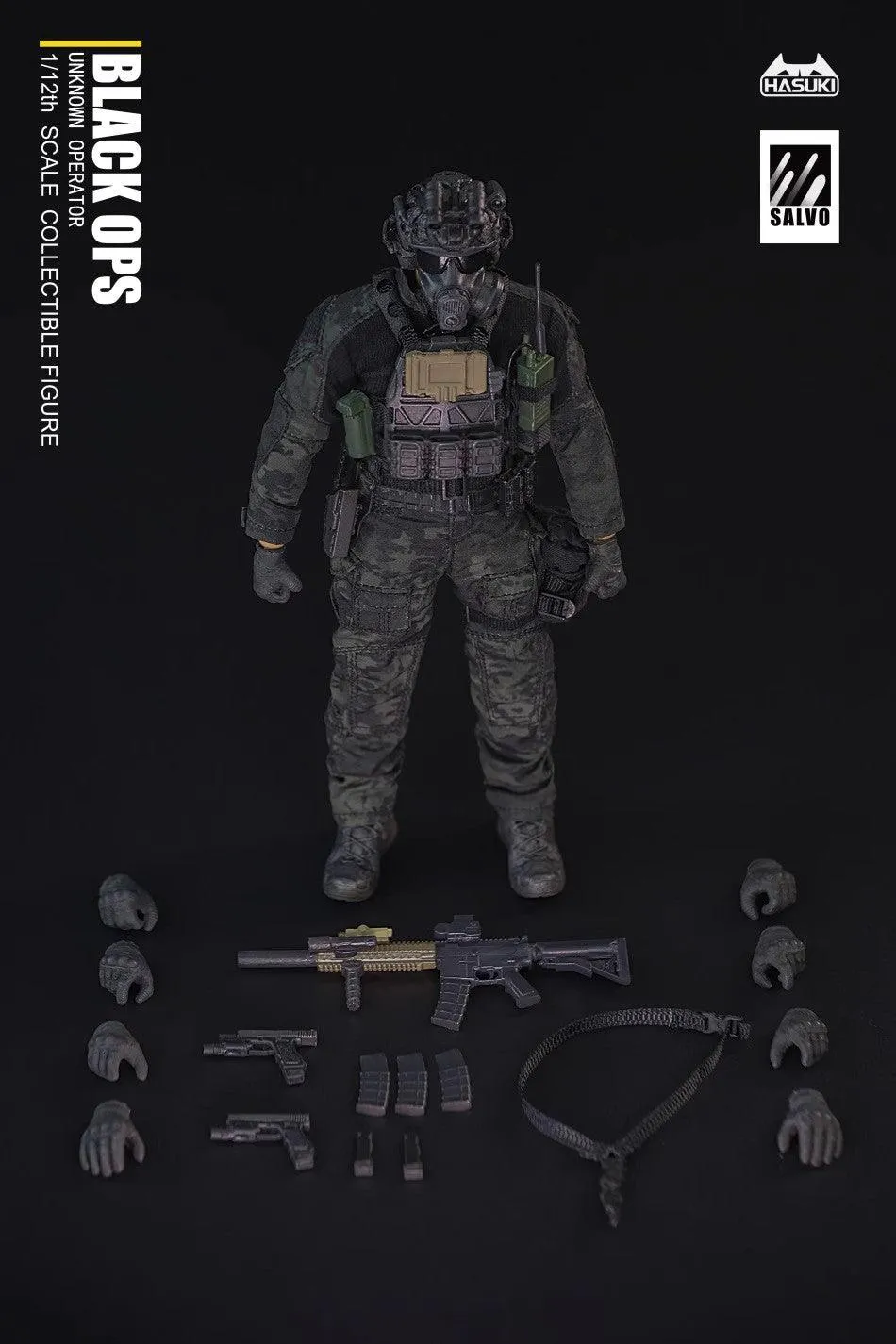 1:12 Black Ops Action Figure