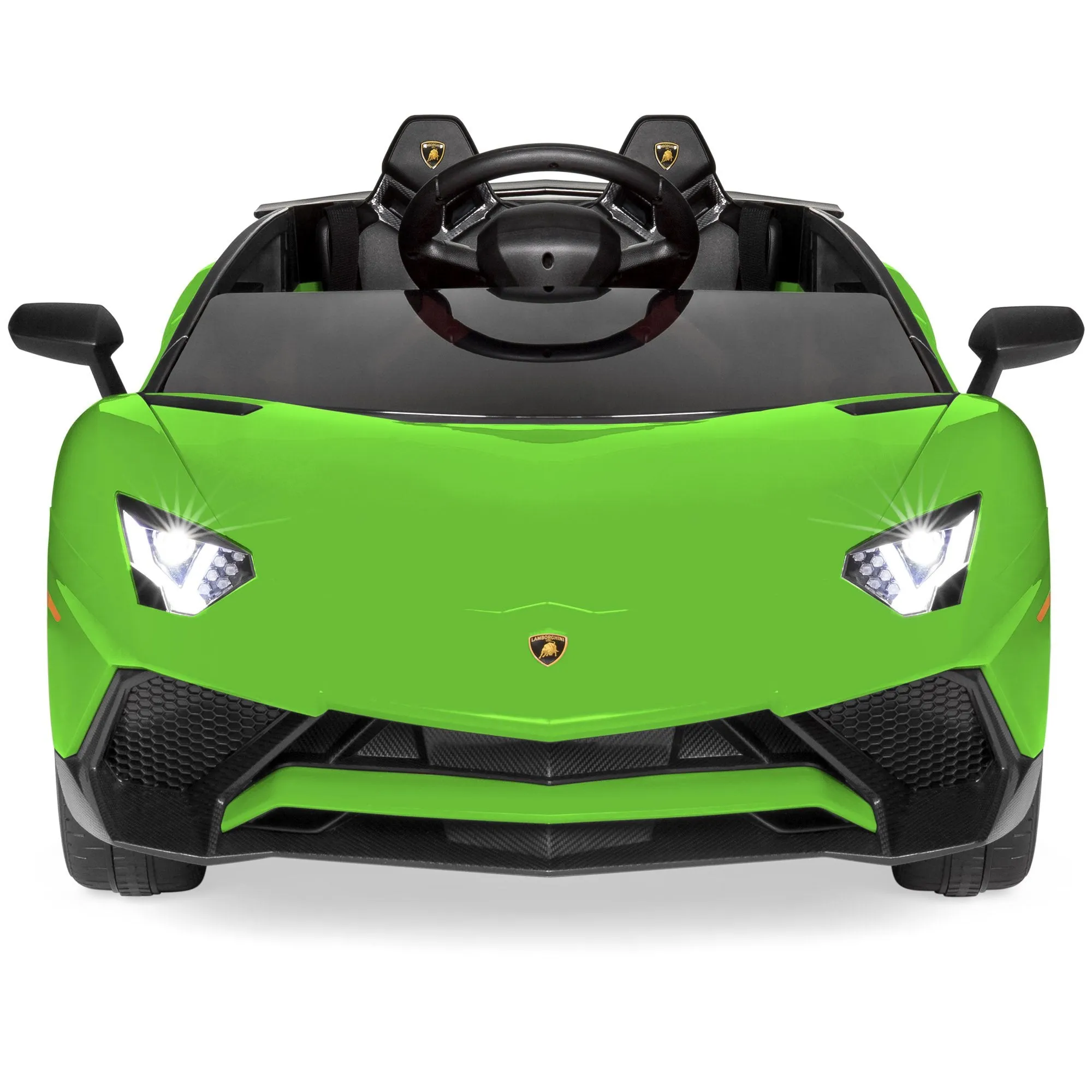 12V Kids Ride-On Lamborghini Aventador SV Sports Car Toy w/ Parent Control