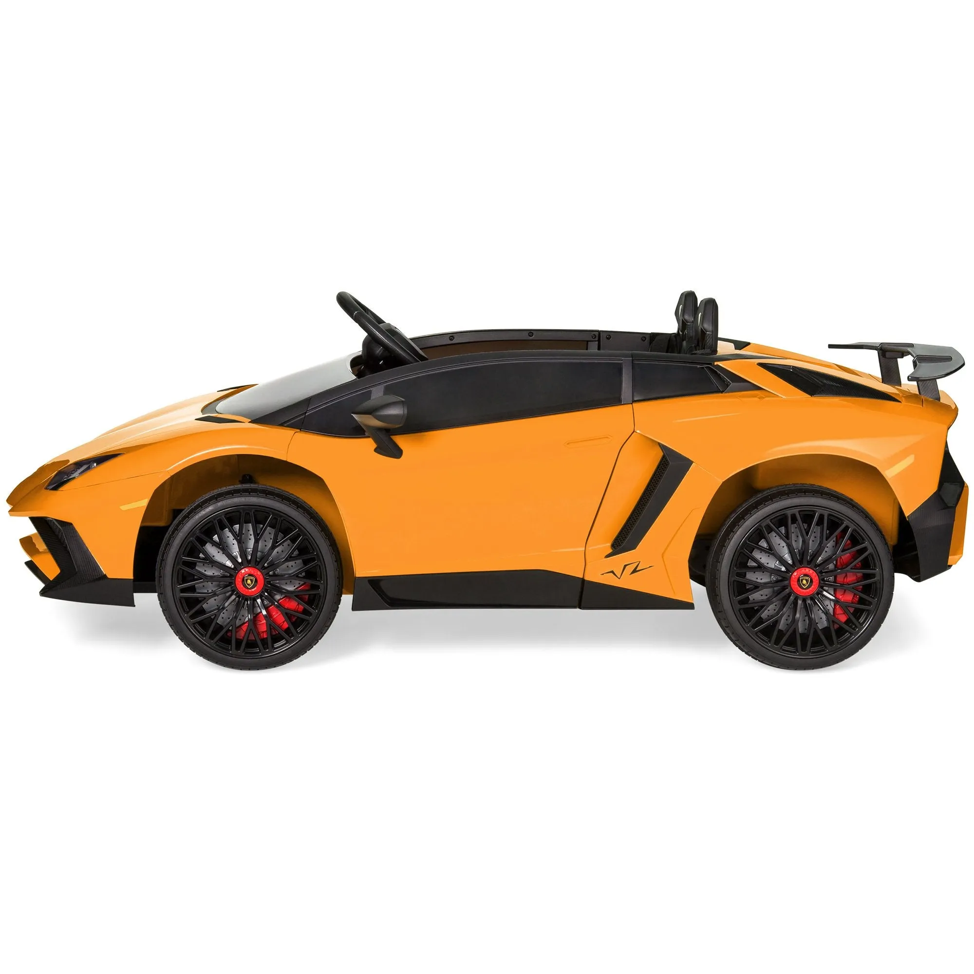 12V Kids Ride-On Lamborghini Aventador SV Sports Car Toy w/ Parent Control