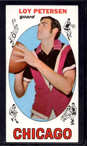 1969-70 Topps #37 Loy Petersen Chicago Bulls Basketball Cards