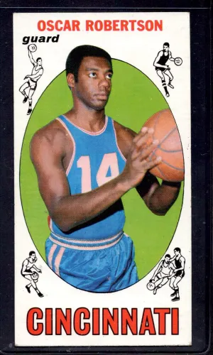 1969-70 Topps #50 Oscar Robertson Cincinnati Royals Basketball Cards