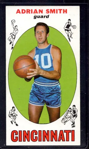 1969-70 Topps #97 Adrian Smith Cincinnati Royals Rookie Basketball Cards