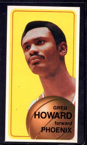 1970-71 Topps #117 Greg Howard Phoenix Suns Basketball Cards