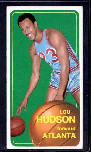 1970-71 Topps #30 Lou Hudson Atlanta Hawks Basketball Cards