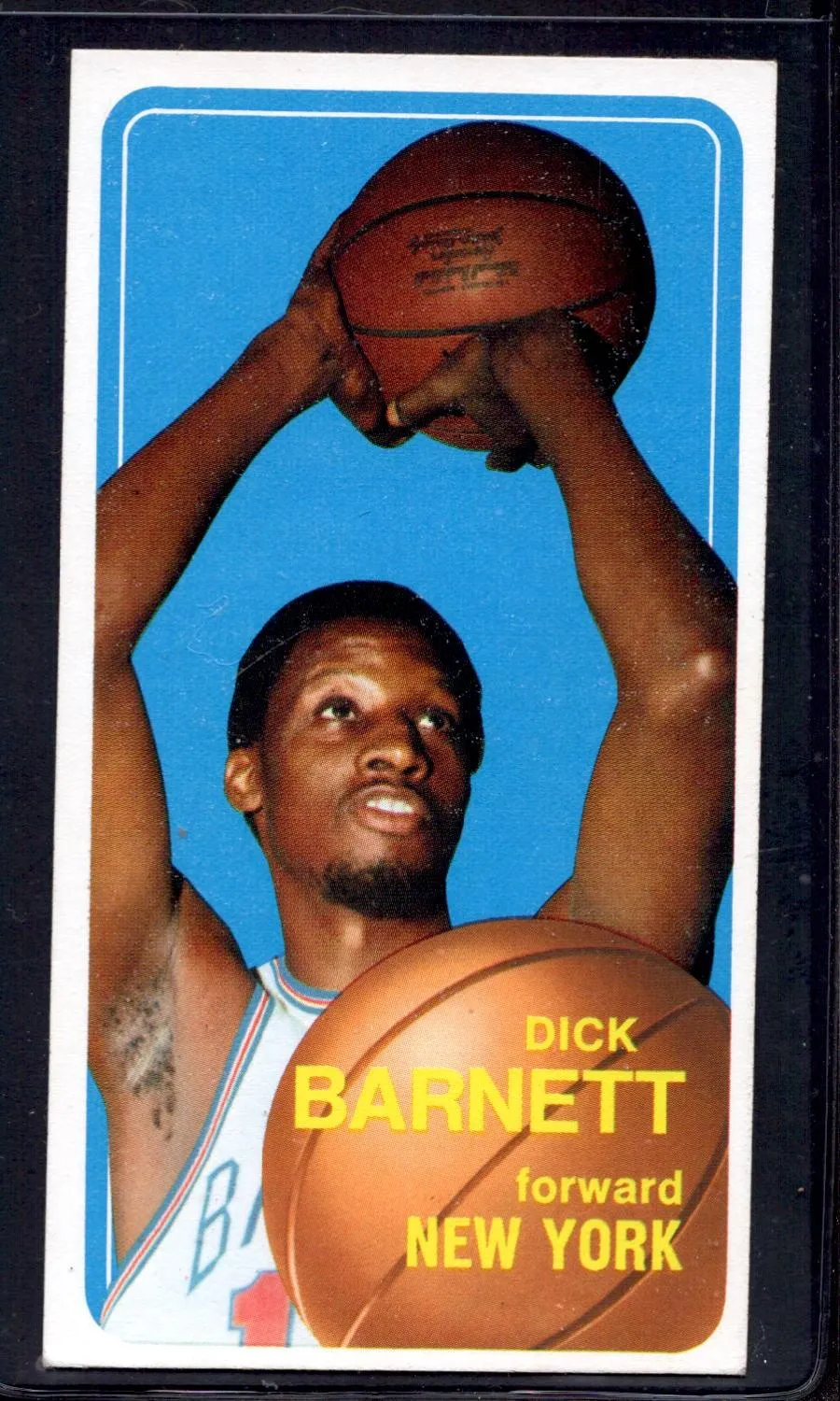 1970-71 Topps #43 Dick Barnett New York Knicks Basketball Cards