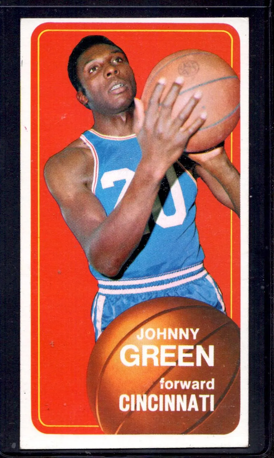 1970-71 Topps #81 Johnny Green Cincinnati Royals Rookie Basketball Cards