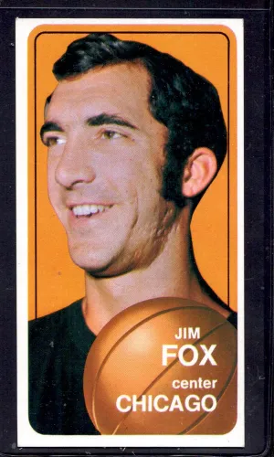 1970-71 Topps #98 Jim Fox Chicago Bulls Basketball Cards