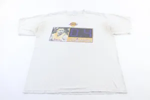 2004 Los Angeles Lakers Derek Fisher Game Winner Jersey T-Shirt