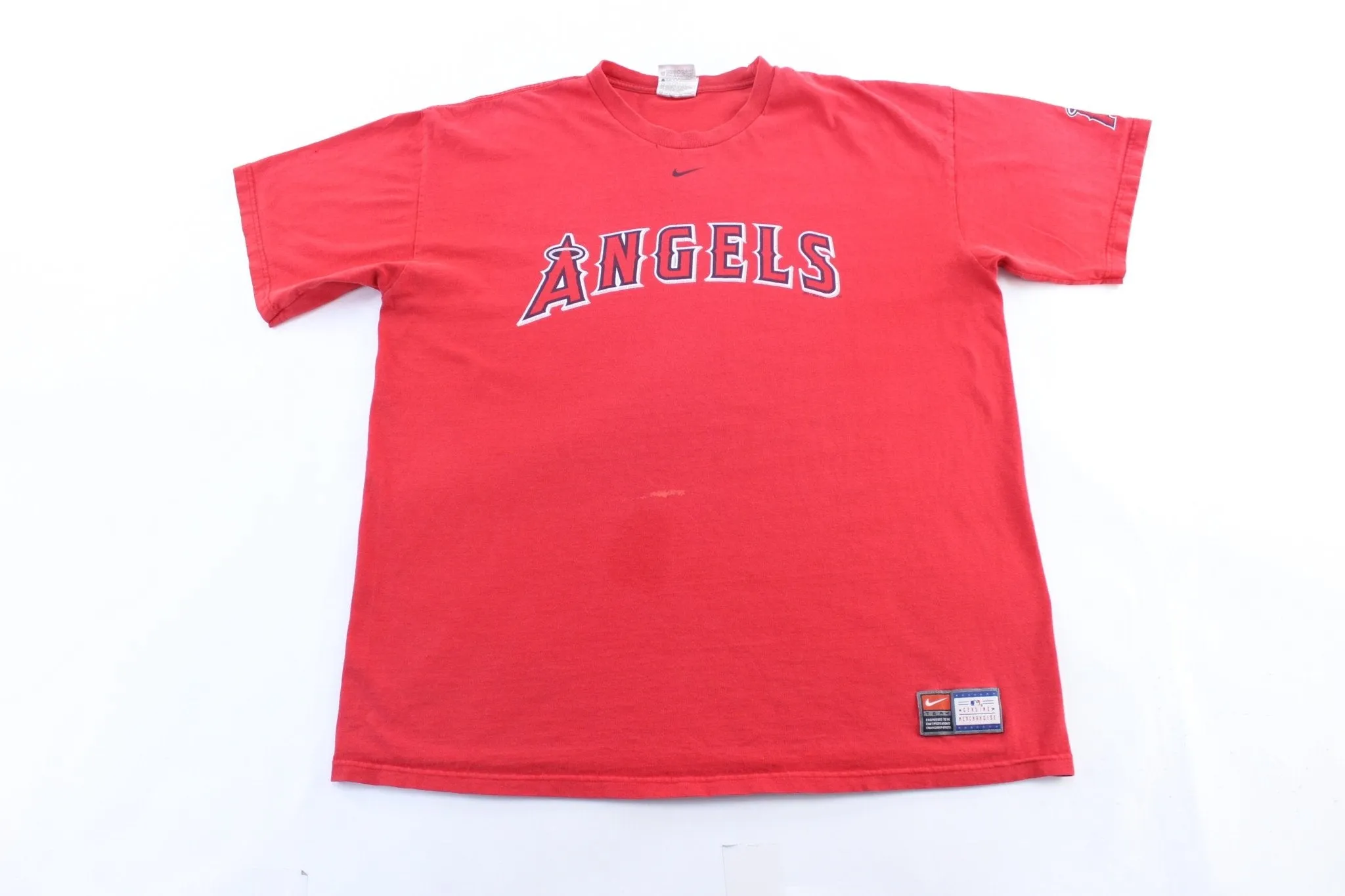 2005 Nike Logo Los Angeles Angels Baseball T-Shirt