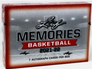 2021/22 Leaf Memories Basketball Box