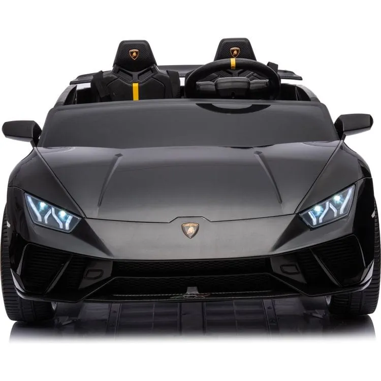 24V Lamborghini Huracan 2-Seater Electric Ride On - Black