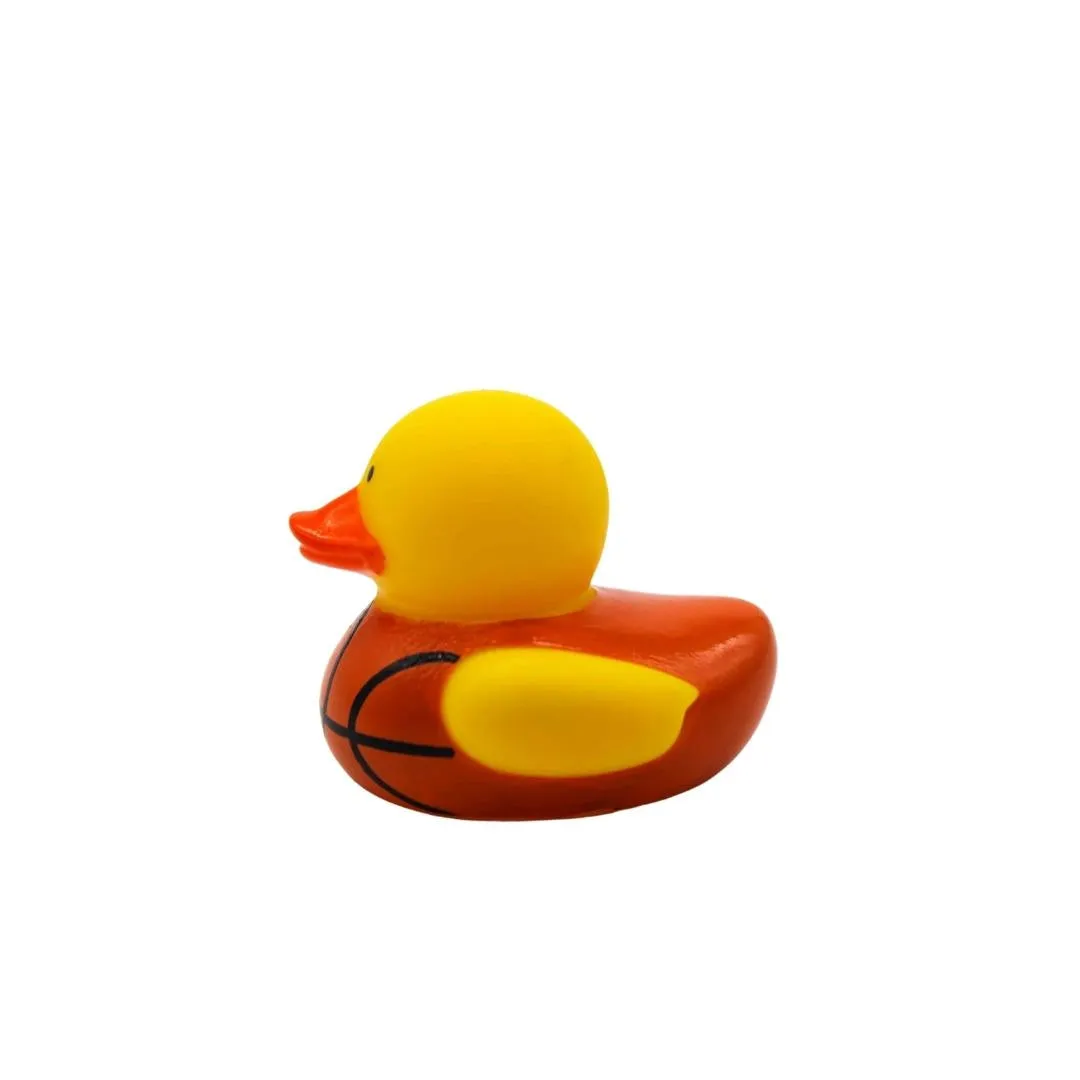 2" Basketball Rubber Ducks (Dozen)