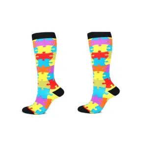 6 Funny Styles Compression Socks For Women