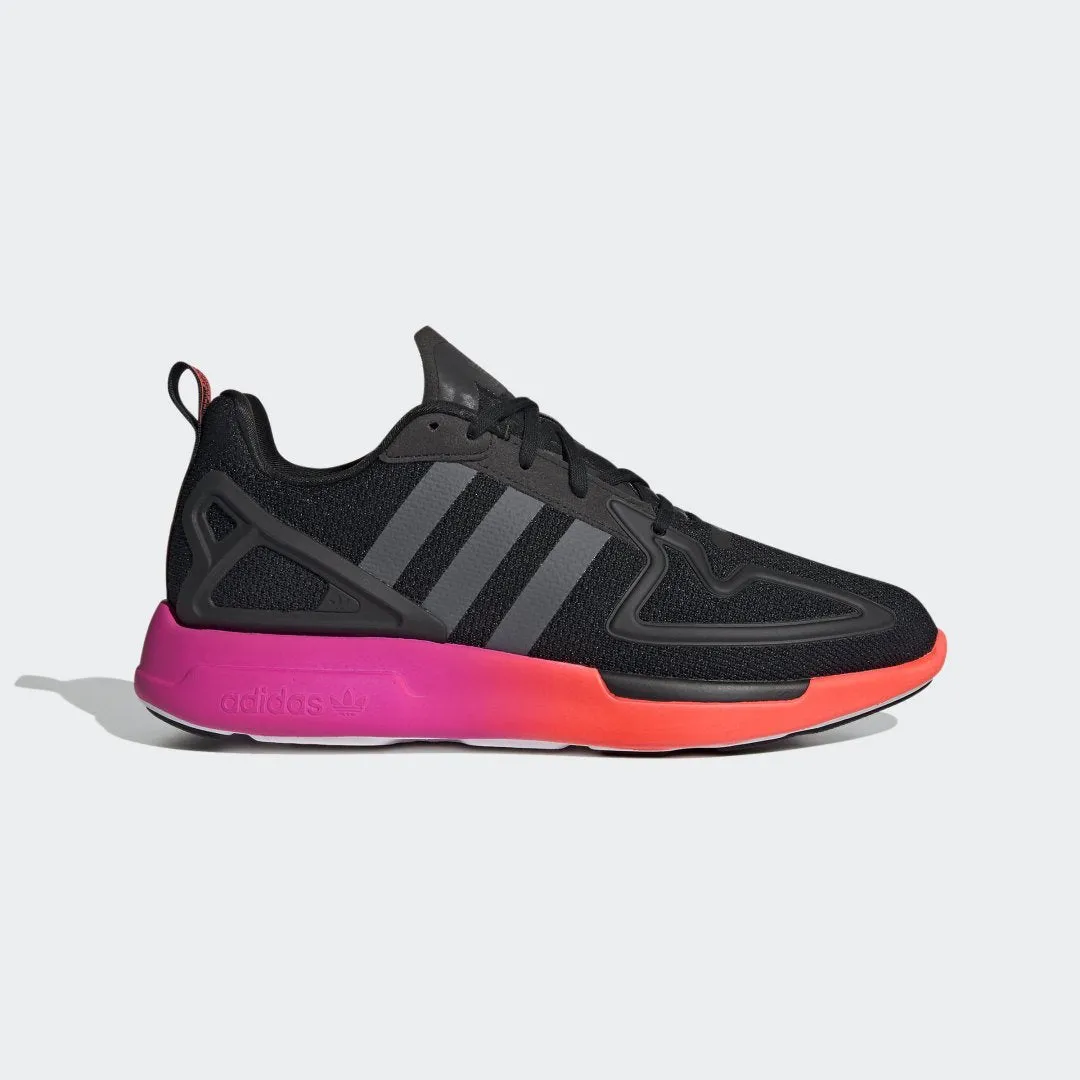 Adidas Original ZX 2X FLUX Men’s - CBLACK/GRESIX/SHOPINK