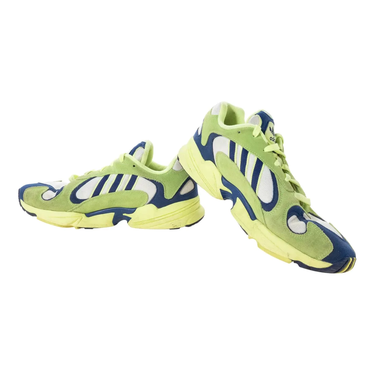 Adidas Yung-1 Solar Green Sneakers - Men's