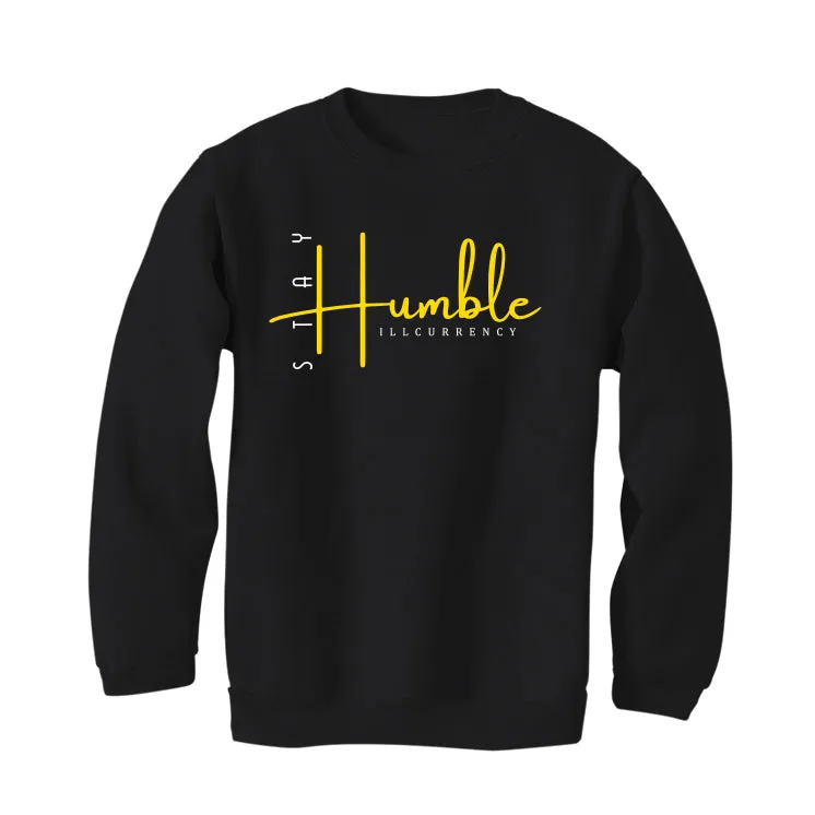 Air Jordan 4 "Thunder"| Illcurrency Black T-Shirt (Stay Humble)