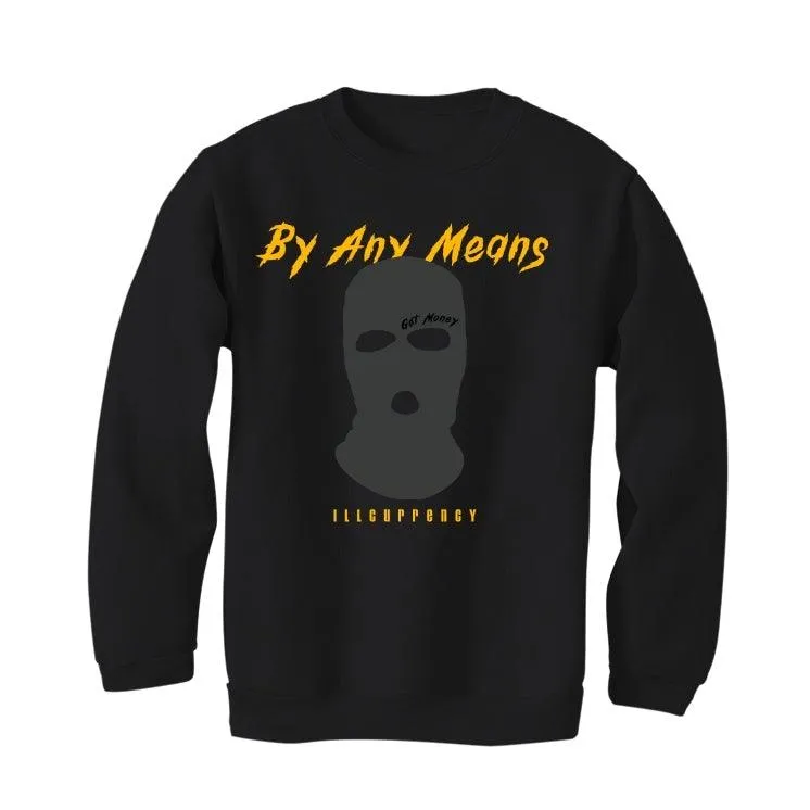 Air Jordan 9 Dark Charcoal University Gold Black T-Shirt (By any means)