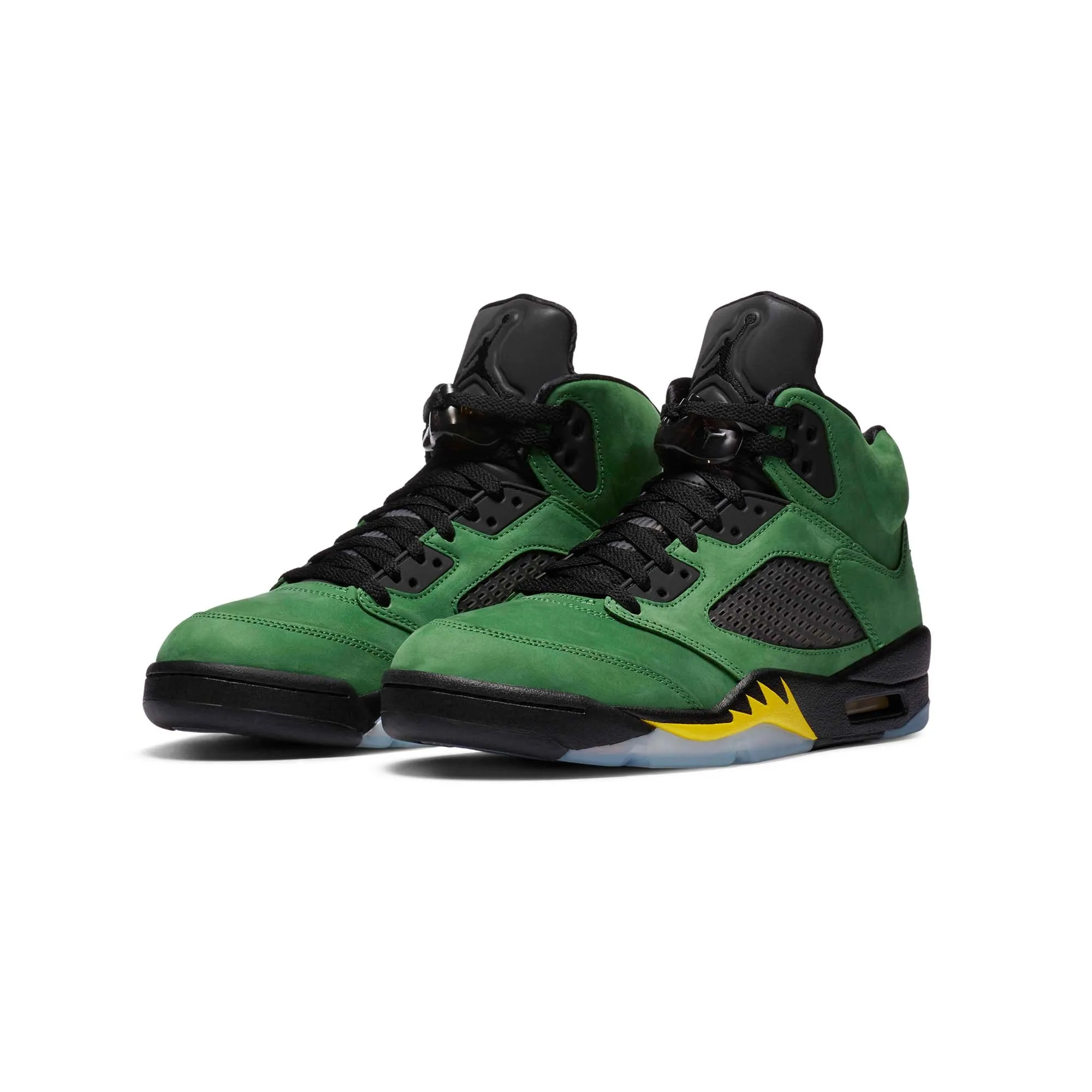 Air Jordan Mens 5 Retro Apple Green SE Shoes