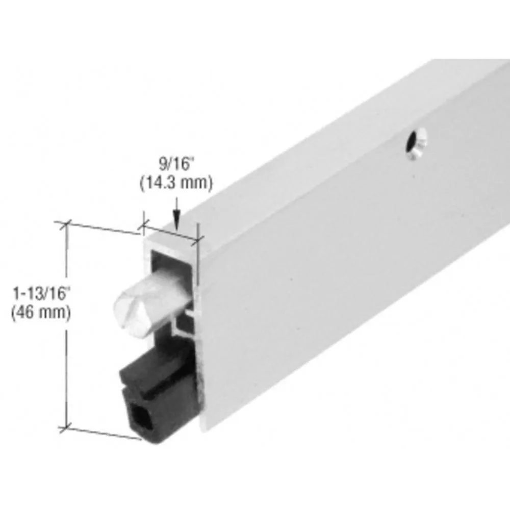 Aluminum Commercial Medium-Duty Automatic Door Bottom for 36" Door