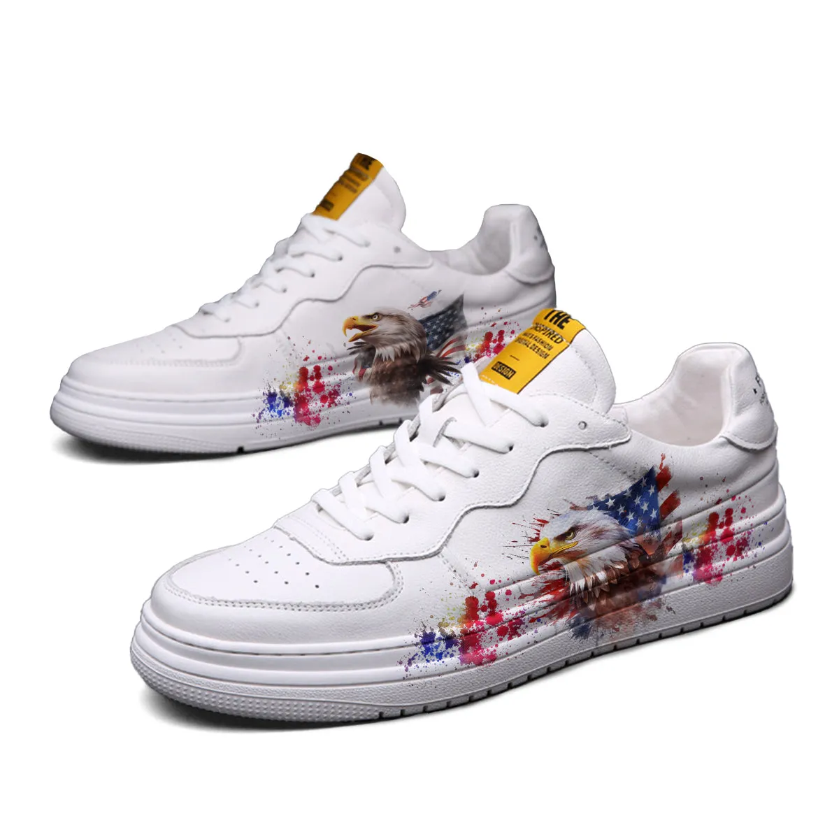 American Flag Eagle Low Top Sneaker