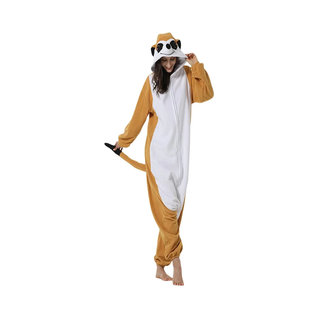 Animal Funny Halloween Costume Christmas One Piece Pajamas Sleepwear for Women Men