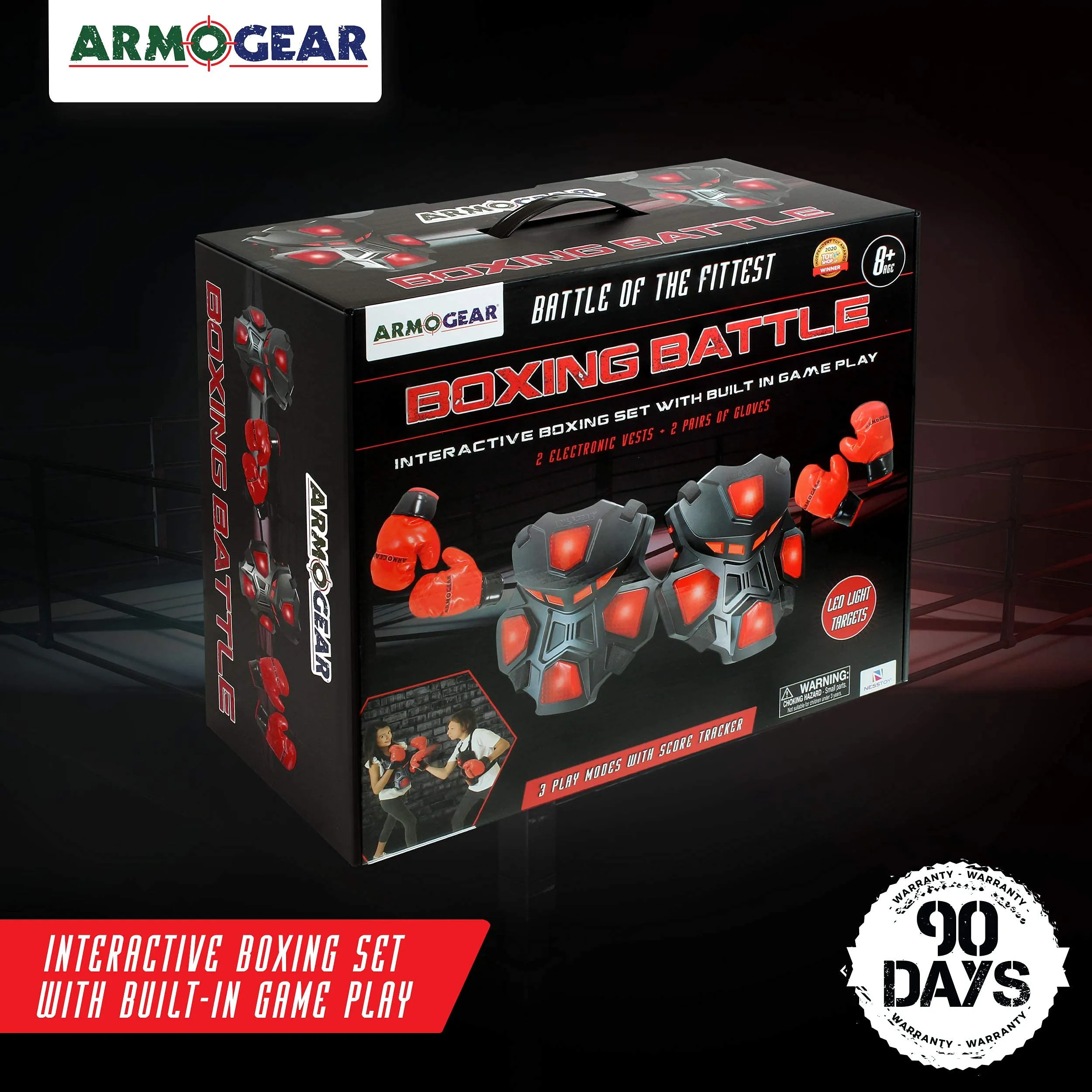 ArmoGear Electronic Boxing Game | Boxing Toy for Teen Boys with 3 Play Modes | Ideal Toy