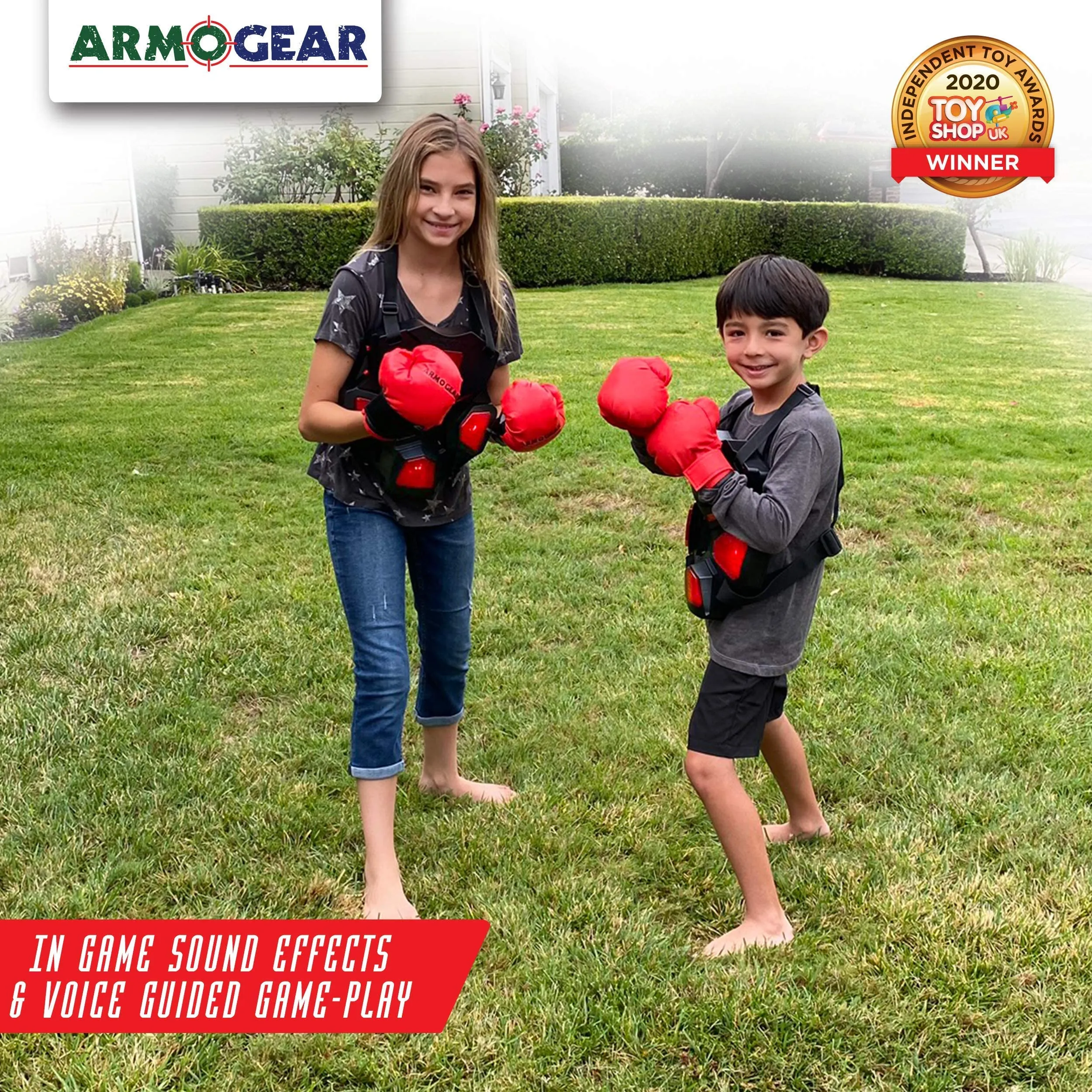 ArmoGear Electronic Boxing Game | Boxing Toy for Teen Boys with 3 Play Modes | Ideal Toy