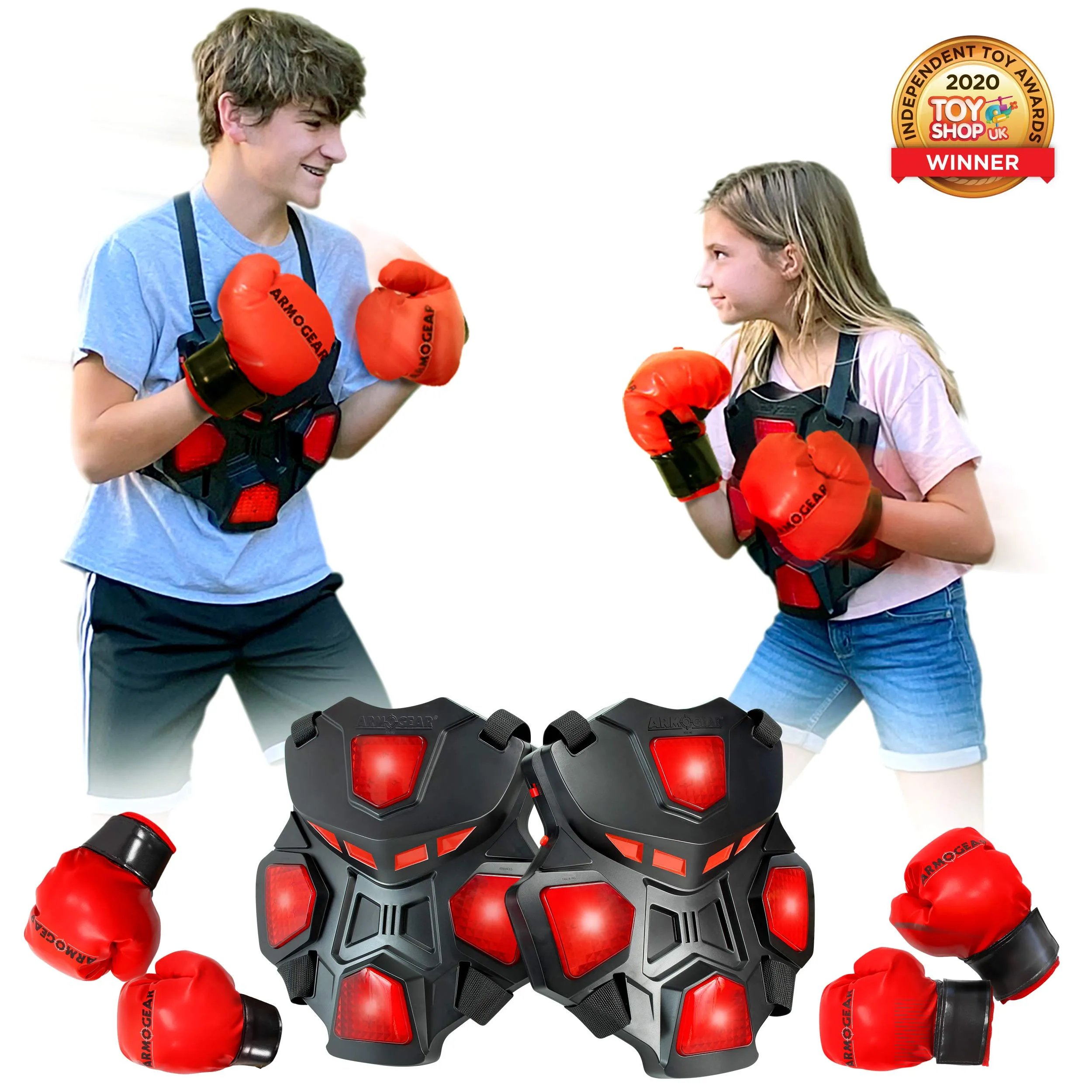 ArmoGear Electronic Boxing Game | Boxing Toy for Teen Boys with 3 Play Modes | Ideal Toy