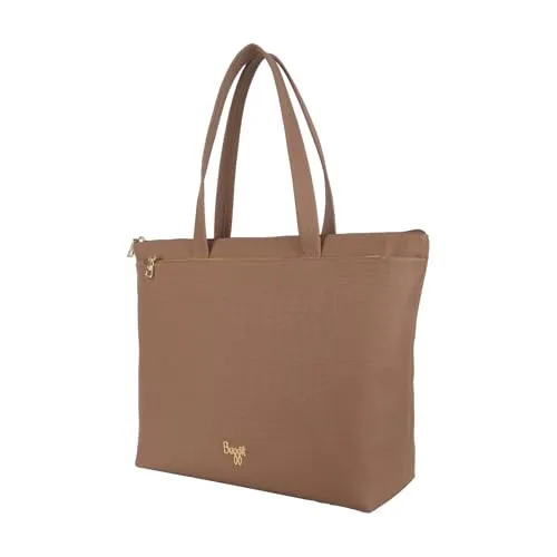 Baggit Women Beige Tote Handbag Large Size | Ladies Stylish Casual Purse Bag