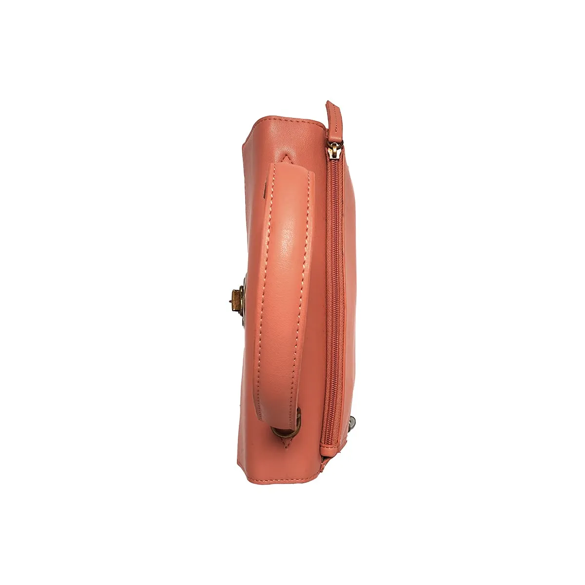 Baggit Women's Baguette Handbag - Medium (Peach)