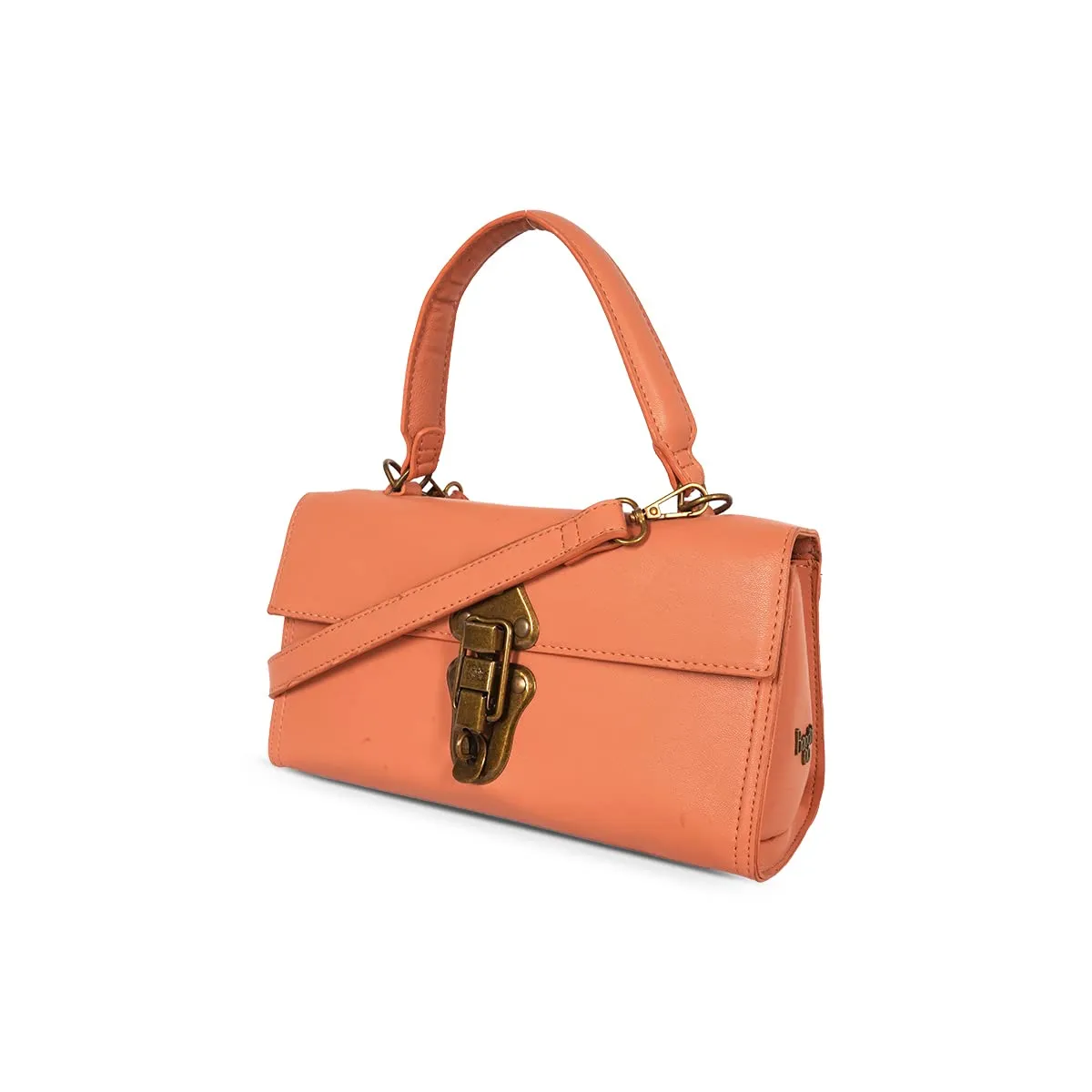 Baggit Women's Baguette Handbag - Medium (Peach)