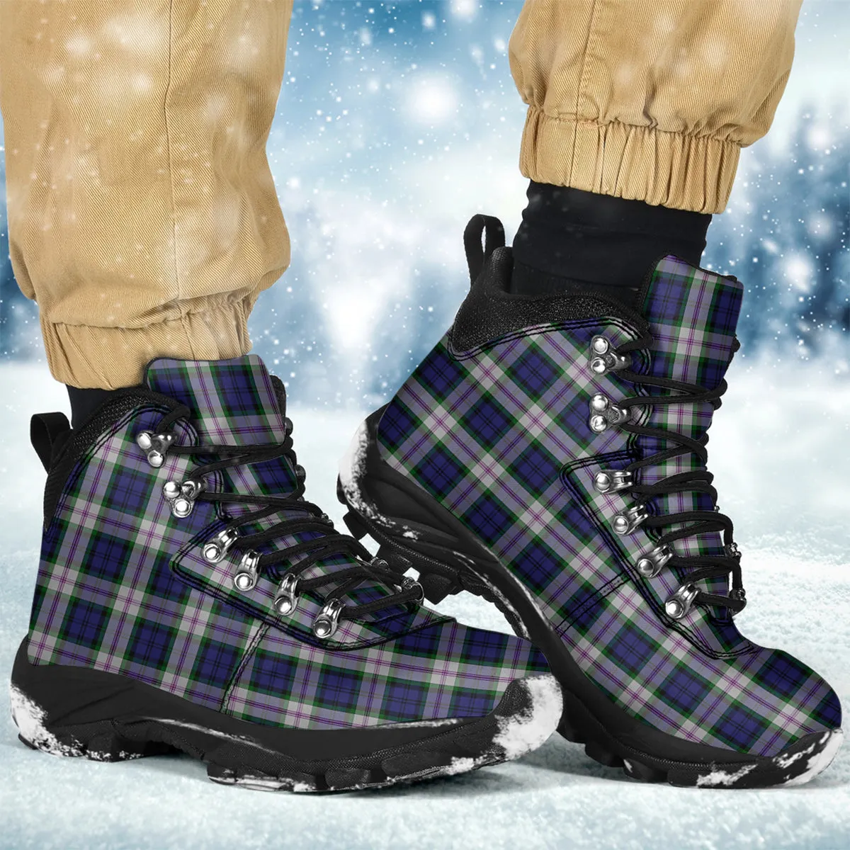 Baird Dress Tartan Alpine Boots