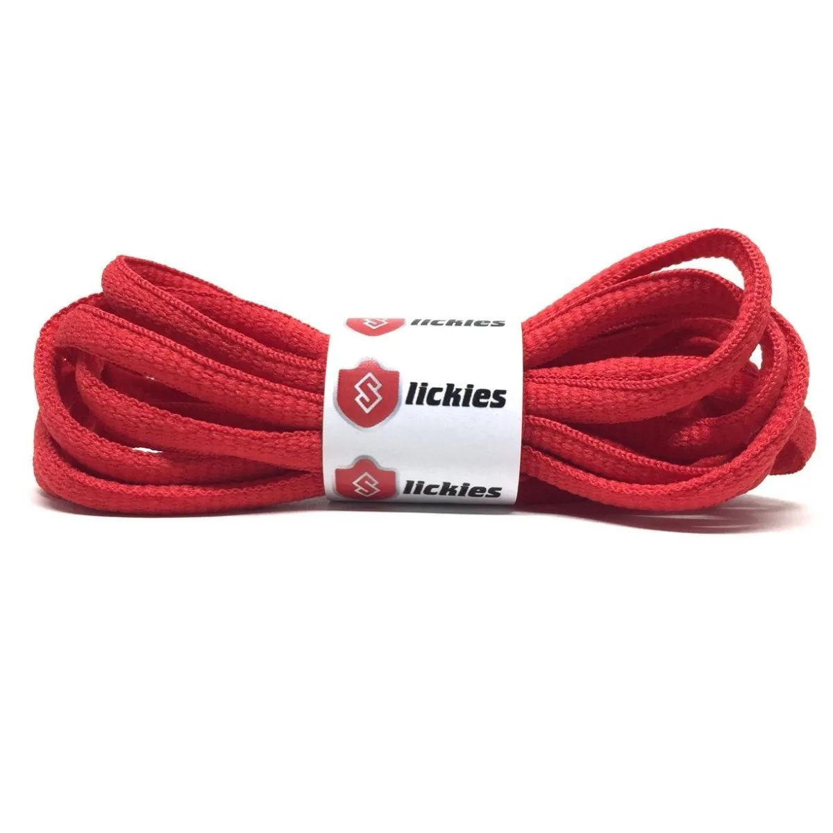 BASICS Oval Laces - Red Laces