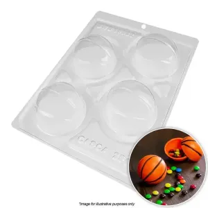 Basketball Plastic Candy Mould