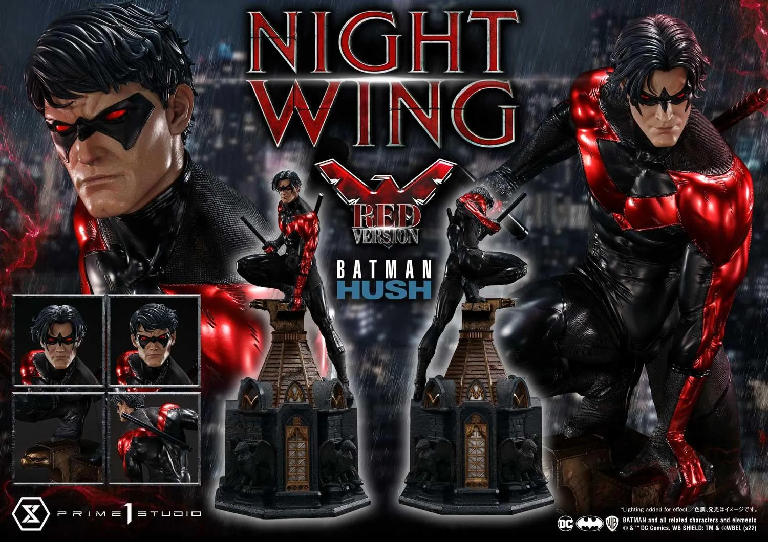 Batman Hush: Nightwing Red Version