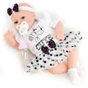 BiBi Reborn Doll Awake Girl "Jasmine" (43 cm / 17")