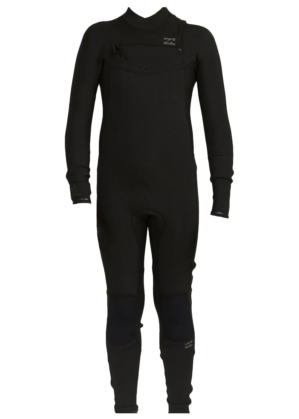 Billabong Boys 302 Revolution Chest Zip Steamer Wetsuit