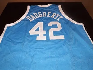 Brad Daugherty North Carolina Tar Heels College Basketball Throwback Jersey