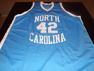 Brad Daugherty North Carolina Tar Heels College Basketball Throwback Jersey