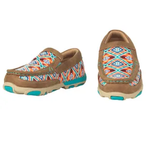 Brynlee Kids Brown Casual Shoe