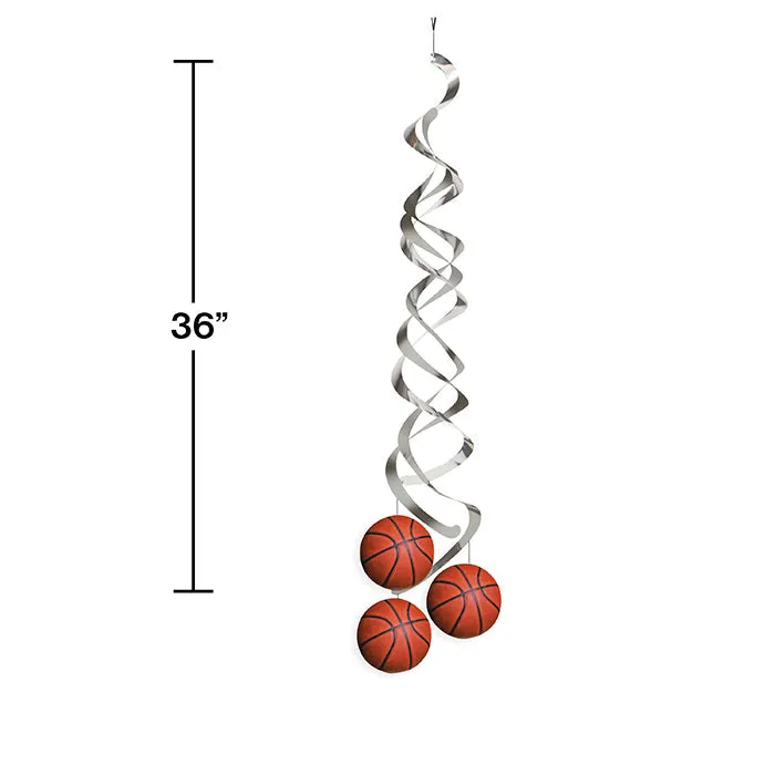 Bulk Basketball Deluxe Danglers (12 per Case)