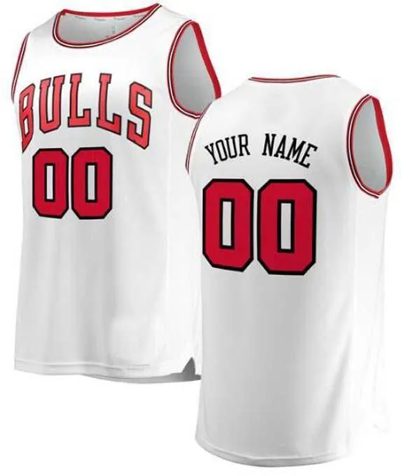 Chicago Bulls Customizable Pro Style Basketball Jersey