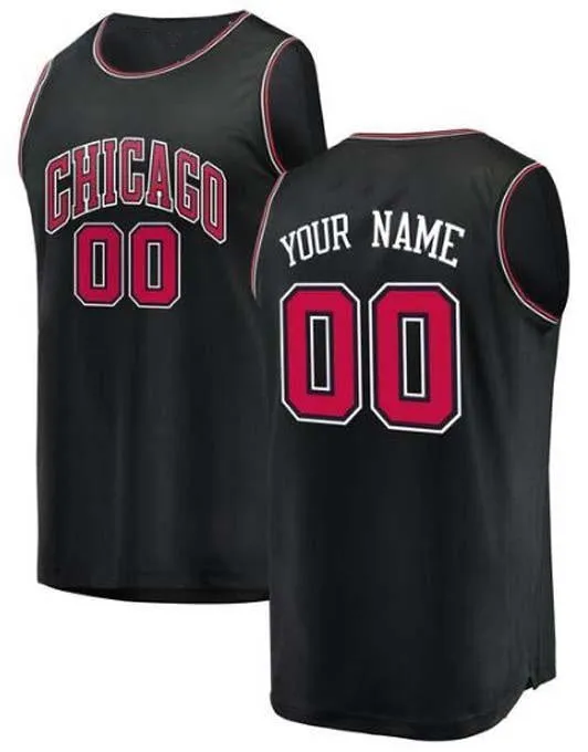 Chicago Bulls Customizable Pro Style Basketball Jersey