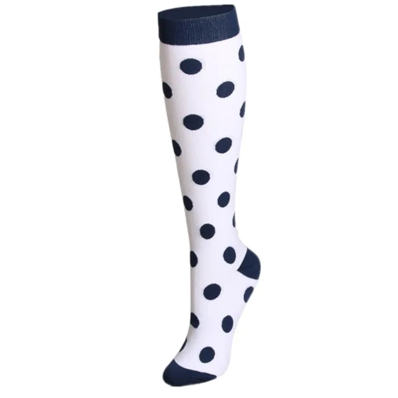 Compression Colorful Funny Patterns Socks For Sports