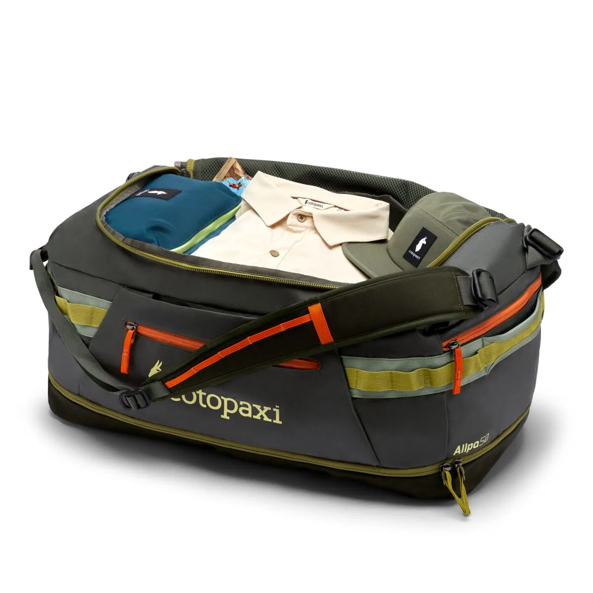 Cotopaxi Allpa 50L Duffel Bag - Fatigue/Woods