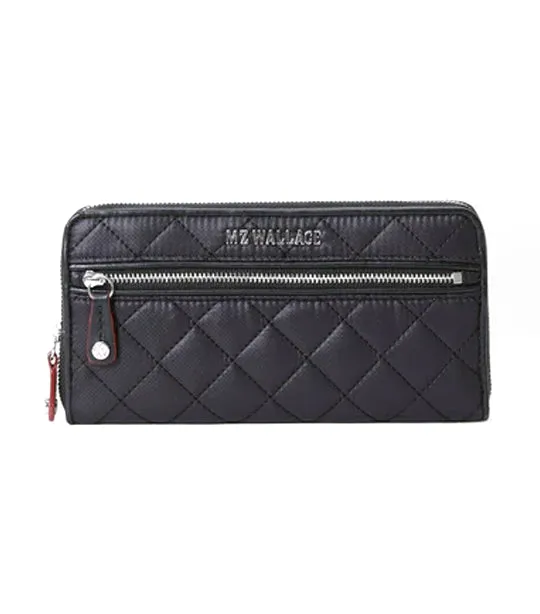 Crosby Long Wallet Black