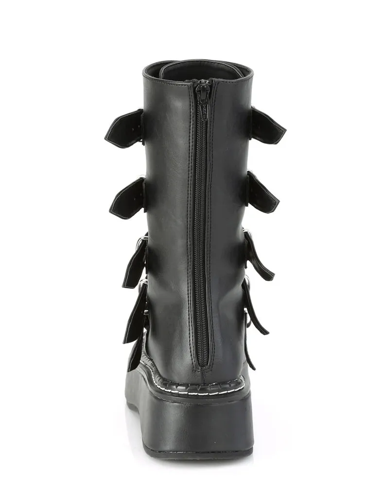 DEMONIA EMILY 330 BOOTS - BLACK ✰ PRE ORDER ✰