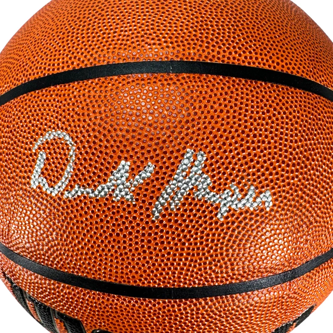 Derek Harper Signed Wilson Authentic Series Basketball (Beckett)