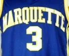 Dwayne Wade Marquette Golden Eagles College Basketball Throwback Jersey